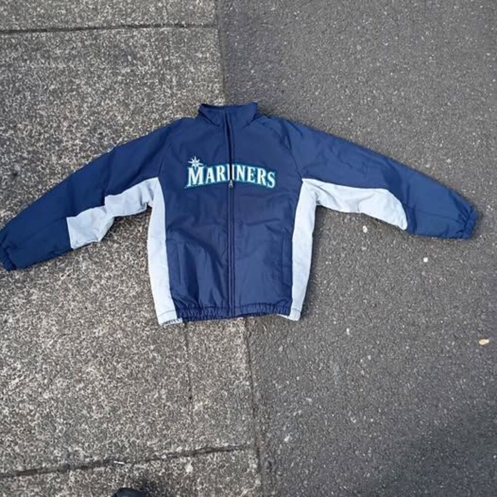 Majestic Seattle Mariners Youth Medium Jacket
